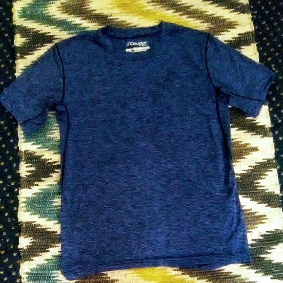 Cougar Blue Performance Running Tee Sz M - Picture 1 of 1